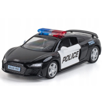 AUTO POLICYJNE POLICJA POLICE SAMOCHÓD POLICYJNY AUTKO ZABAWKA AUDI R8
