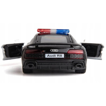 AUTO POLICYJNE POLICJA POLICE SAMOCHÓD POLICYJNY AUTKO ZABAWKA AUDI R8