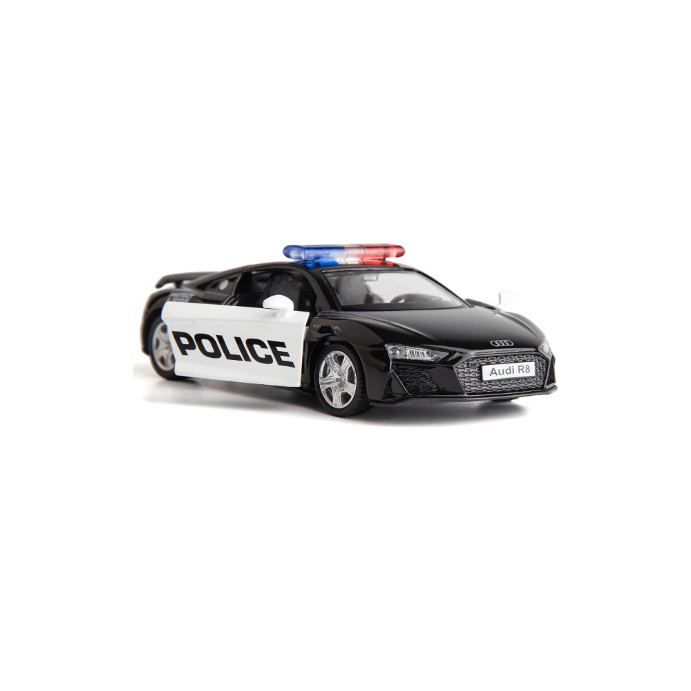 AUTO POLICYJNE POLICJA POLICE SAMOCHÓD POLICYJNY AUTKO ZABAWKA AUDI R8