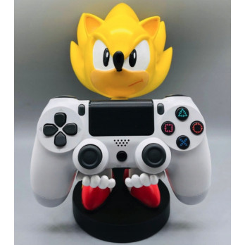STOJAK UCHWYT NA PADA TELEFON SONIC THE HEDGEHOG SUPER SONIC