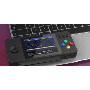 RETRO K9 KONSOLA PRZENOŚNA DO GIER 3 CALA 4GB 500 GIER CZARNA ZABAWA