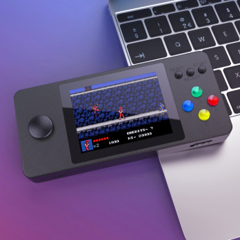 RETRO K9 KONSOLA PRZENOŚNA DO GIER 2.8 CALA 4GB 500 GIER CZARNA DLA DZIECI