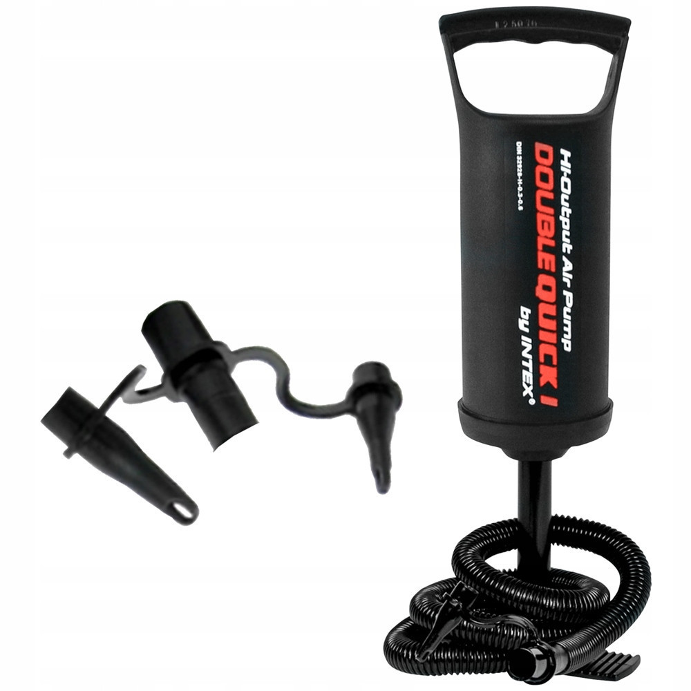 Pompka ręczna do materacy oryginalna INTEX 68612 Double Quick 32 W