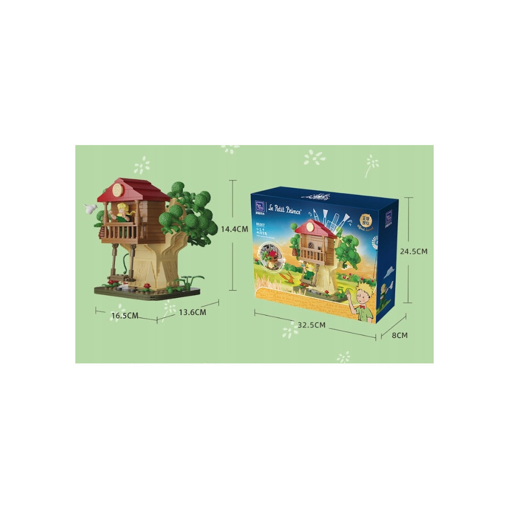 PANTASY Klocki 86307 Mały Książę 3D Organizer Pudełko Na Długopisy Zestaw