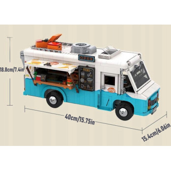 PANTASY Klocki 85011 Retro Food Truck zestaw klocków