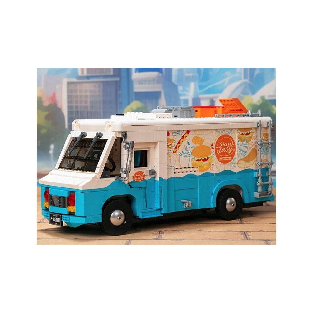 PANTASY Klocki 85011 Retro Food Truck zestaw klocków