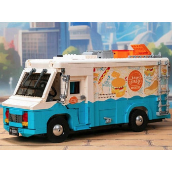 PANTASY Klocki 85011 Retro Food Truck zestaw klocków