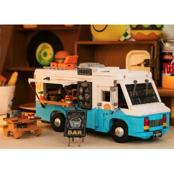 PANTASY Klocki 85011 Retro Food Truck zestaw klocków
