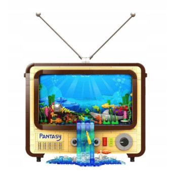 PANTASY Klocki 61008 Retro TV Telewizor 1960s zestaw klocków