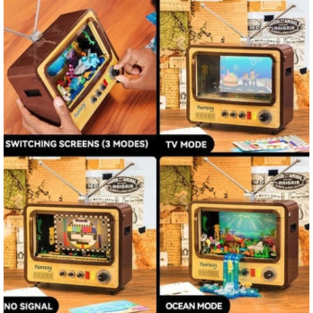 PANTASY Klocki 61008 Retro TV Telewizor 1960s zestaw klocków