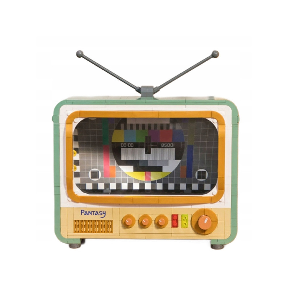 PANTASY Klocki 85001 Retro TV Telewizor zestaw klocków konstrukcyjnych