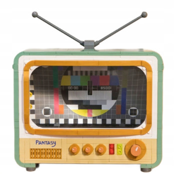 PANTASY Klocki 85001 Retro TV Telewizor zestaw klocków konstrukcyjnych