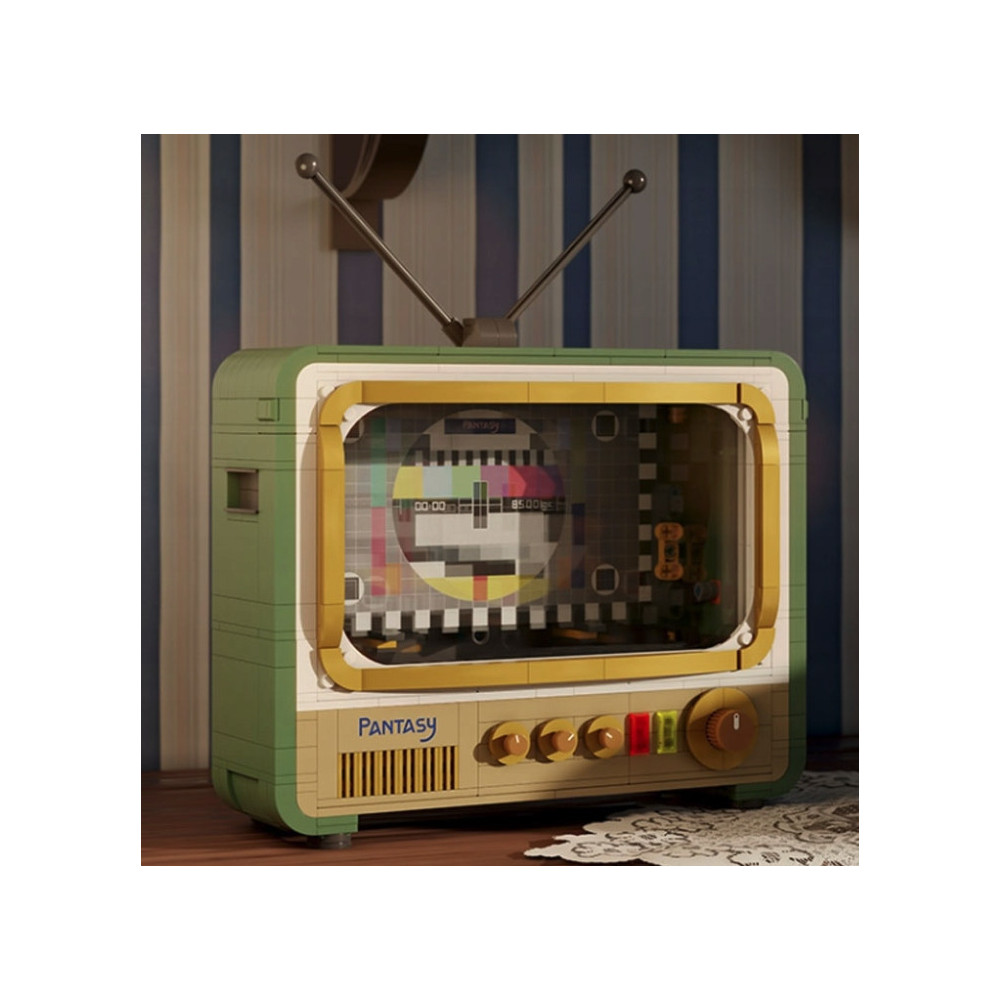 PANTASY Klocki 85001 Retro TV Telewizor zestaw klocków konstrukcyjnych