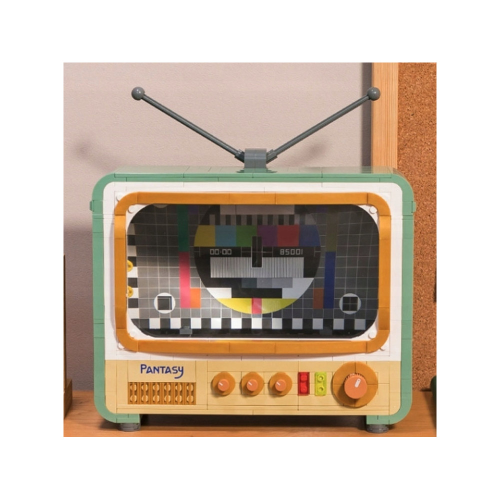 PANTASY Klocki 85001 Retro TV Telewizor zestaw klocków konstrukcyjnych