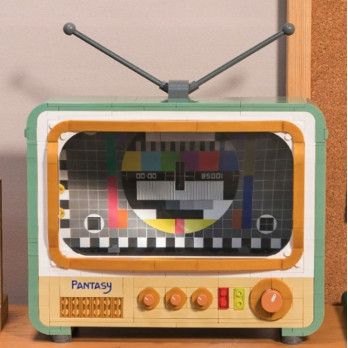 PANTASY Klocki 85001 Retro TV Telewizor zestaw klocków konstrukcyjnych