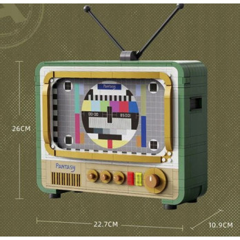 PANTASY Klocki 85001 Retro TV Telewizor zestaw klocków konstrukcyjnych