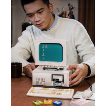 PANTASY Klocki Konstrukcyjne Retro komputer PC zestaw 86230