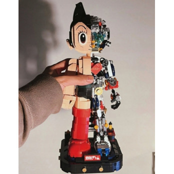 PANTASY Klocki AstroBoy Mechanical Clear zestaw 86203HY 1250 klocków