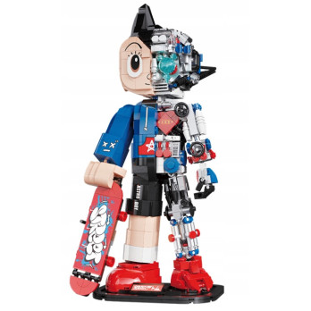PANTASY Klocki AstroBoy Skateboard Boy zestaw 86207 1117 klocków