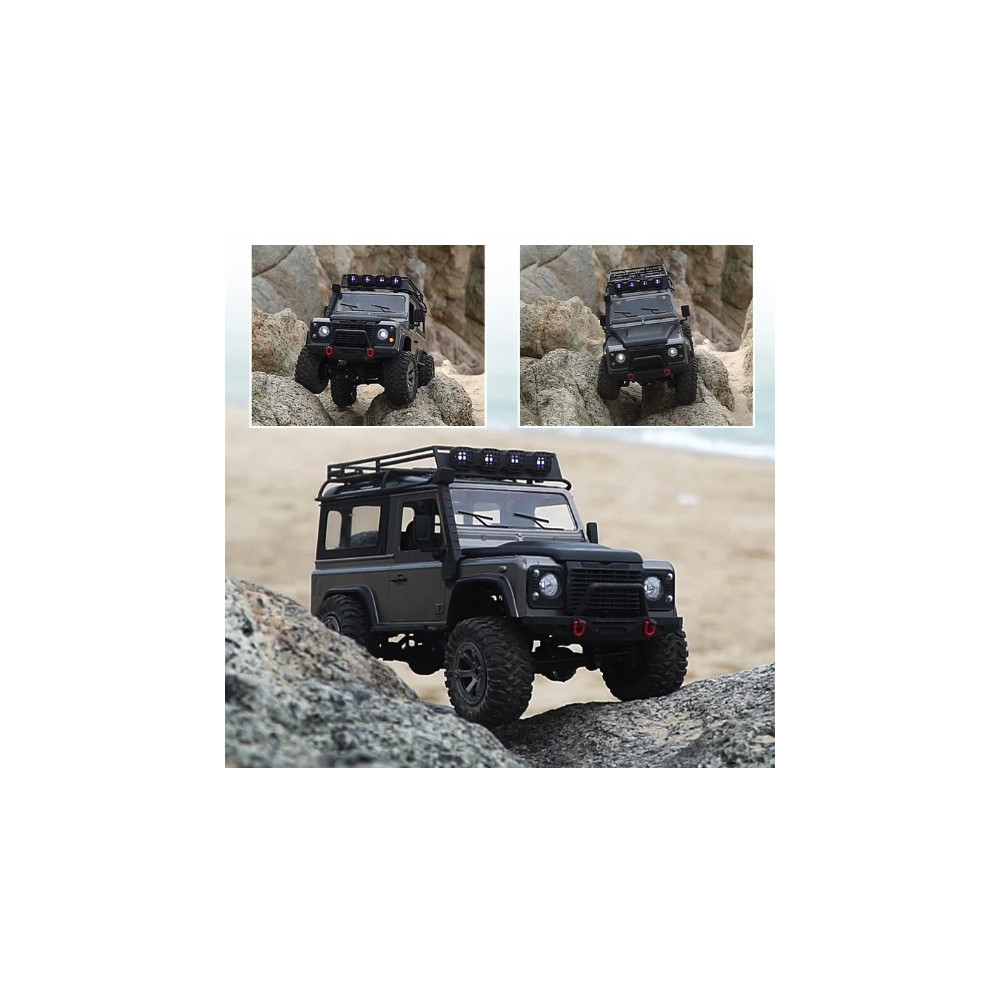 JEEP OFFROAD RC LAND ROVER ZDALNIE STEROWANY POJAZD SAMOCHÓD CZARNY