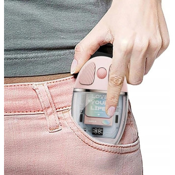 MYSZ MYSZKA BEZPRZEWODOWA CICHA ERGONOMICZNA TYP C UNIWERSALNA RÓŻOWA