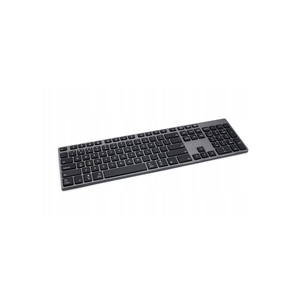 ALUMINIOWA BEZPRZEWODOWA KLAWIATURA BLUETOOTH MEMBRANOWA ELEGANCKA