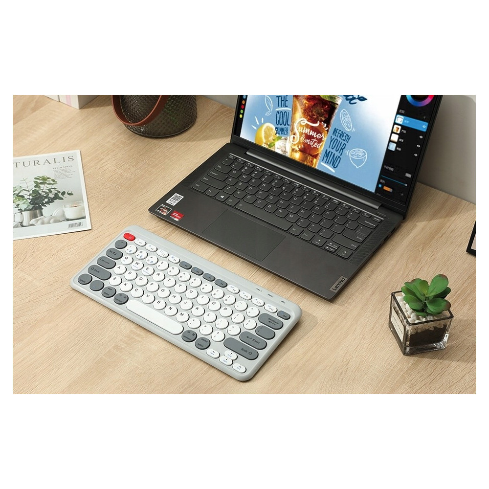BEZPRZEWODOWA KLAWIATURA BLUETOOTH MAC WINDOWS iOS KOLORY