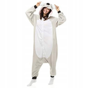 KOALA ONESIE PIŻAMA DRES MISIU KOSTIUM PRZEBRANIE KIGURUMI S
