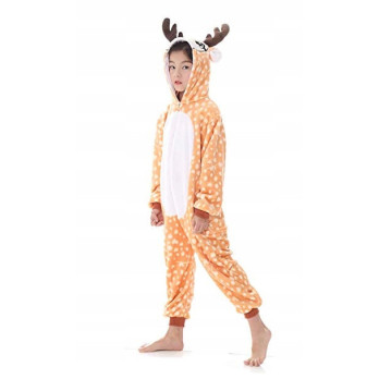 JELONEK ONESIE DRES PRZEBRANIE PIŻAMA KOMBINEZON KIGURUMI DEER L