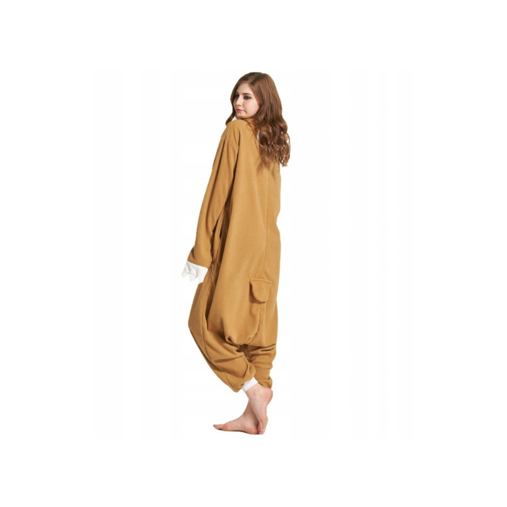 LENIWIEC ONESIE KOMBINEZON KIGURUMI DRES PIŻAMA PRZEBRANIE S