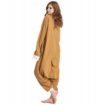 LENIWIEC ONESIE KOMBINEZON KIGURUMI DRES PIŻAMA PRZEBRANIE S