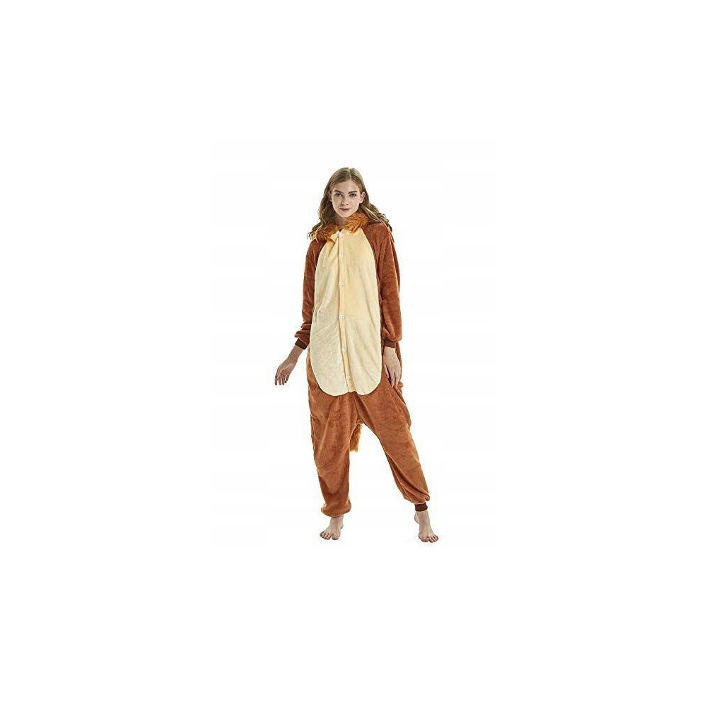 LEW LION ONESIE PIŻAMA DRES KOSTIUM PRZEBRANIE KIGURUMI M