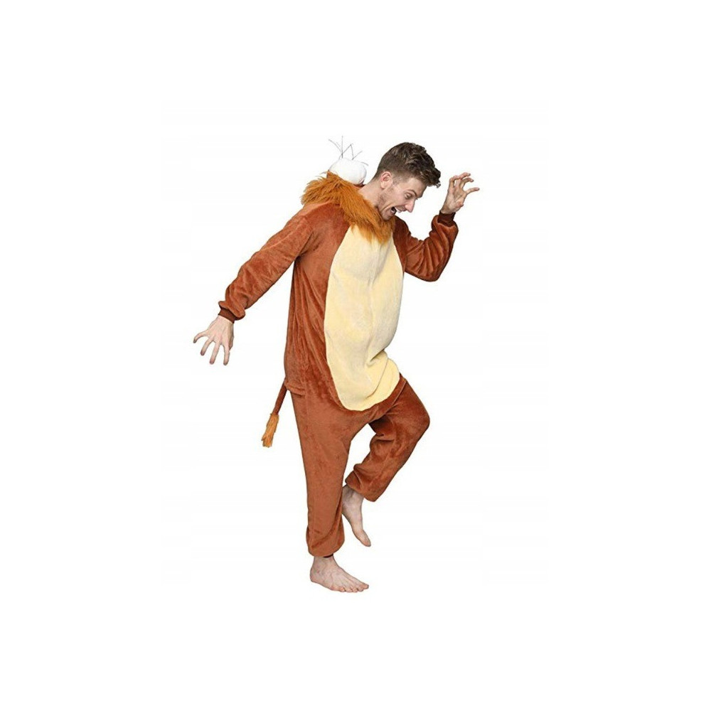 LEW LION ONESIE PIŻAMA DRES KOSTIUM PRZEBRANIE KIGURUMI M