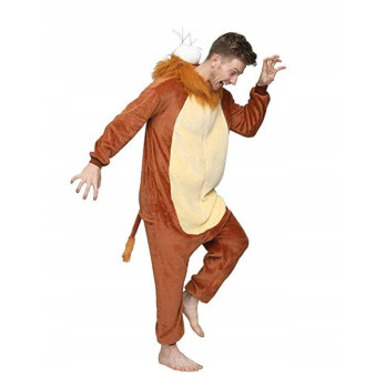 LEW LION ONESIE PIŻAMA DRES KOSTIUM PRZEBRANIE KIGURUMI M