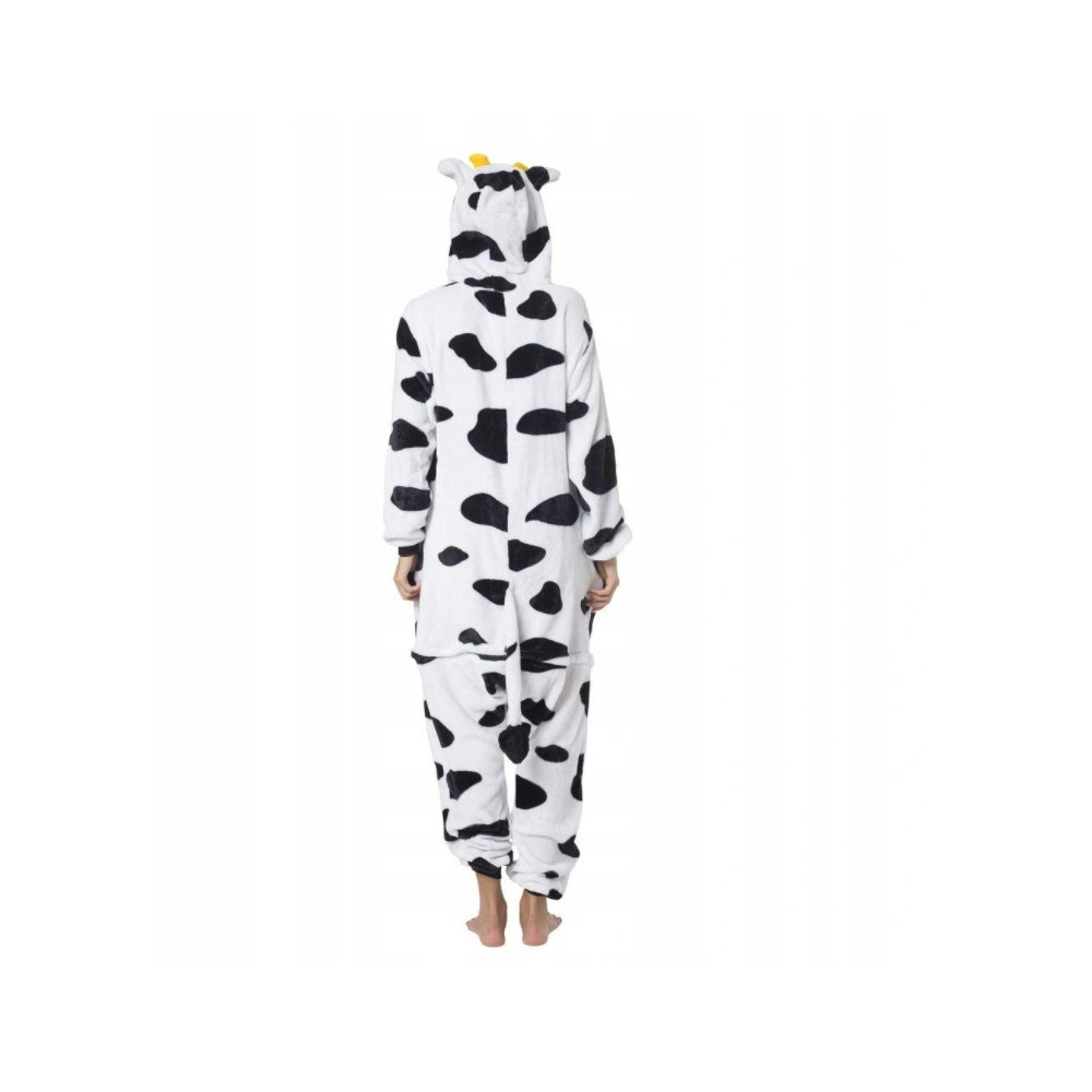 KROWA ONESIE PIŻAMA KRÓWKA KOMBINEZON DRES PRZEBRANIE KIGURUMI M