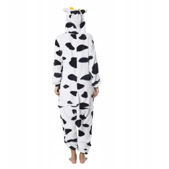 KROWA ONESIE PIŻAMA KRÓWKA KOMBINEZON DRES PRZEBRANIE KIGURUMI M