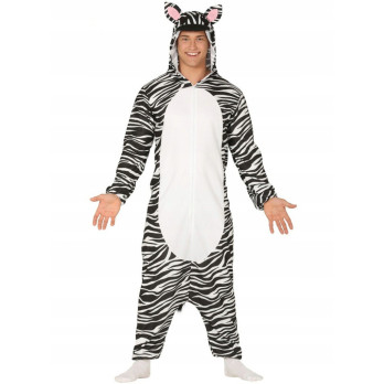 ZEBRA ONESIE PIŻAMA DRES KOSTIUM PRZEBRANIE KIGURUMI XL