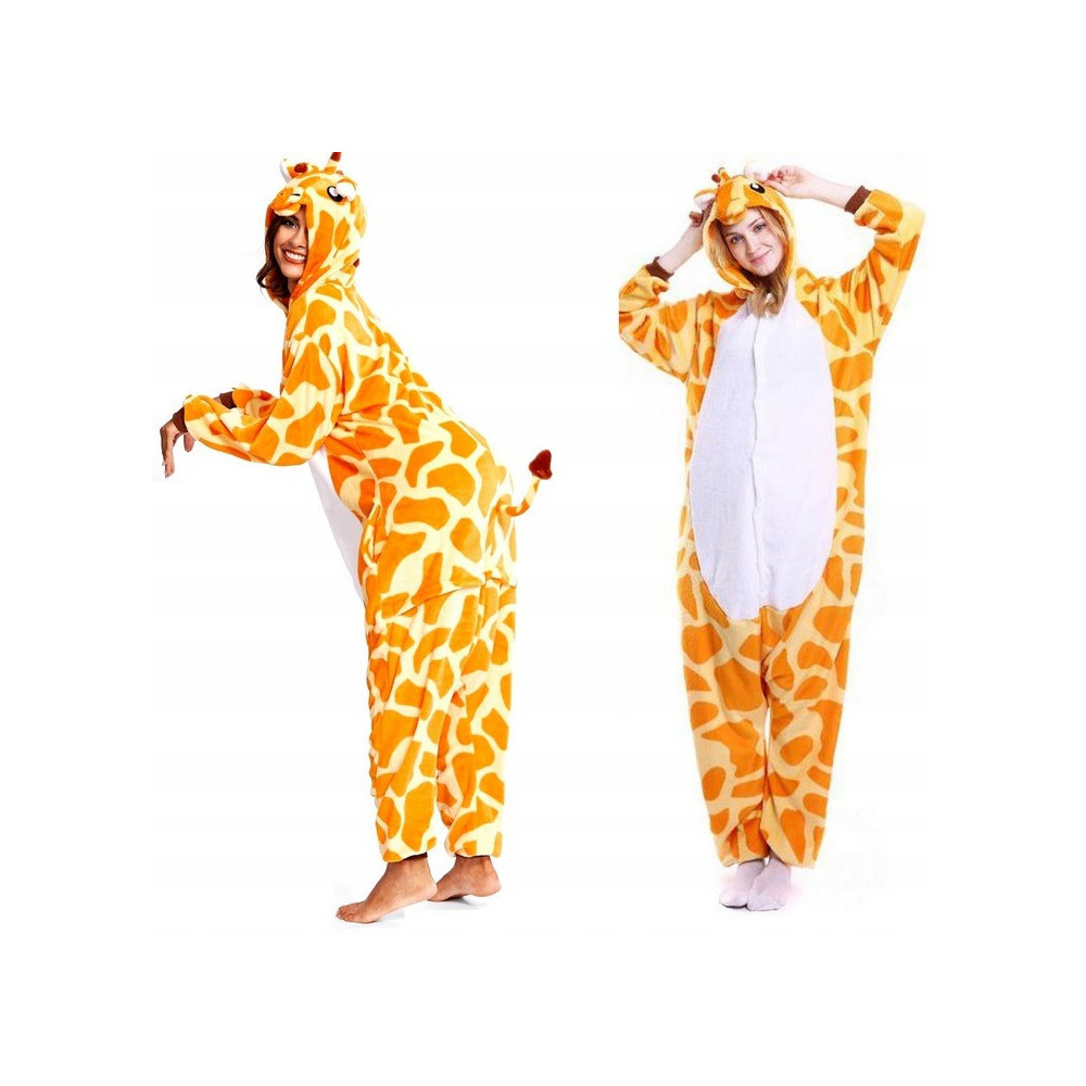 ŻYRAFA ONESIE PIŻAMA DRES KOSTIUM PRZEBRANIE KIGURUMI S