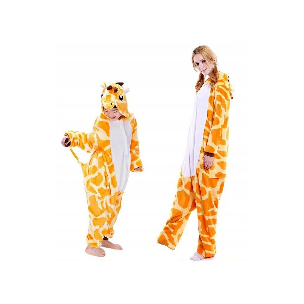 ŻYRAFA ONESIE PIŻAMA DRES KOSTIUM PRZEBRANIE KIGURUMI S