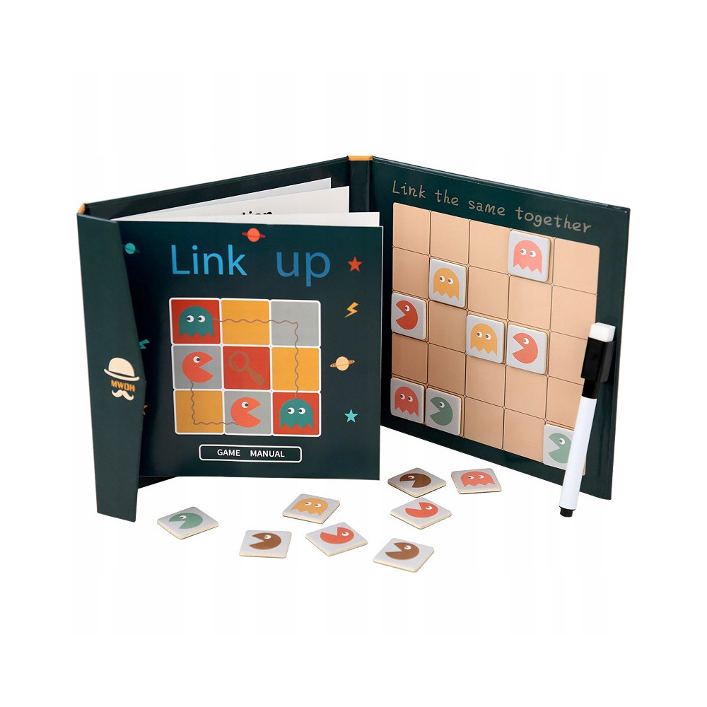 PUZZLE MAGNETYCZNE EDUKACYJNE GEOMETRIA LOGICZNA MONTESSORI PREZENT