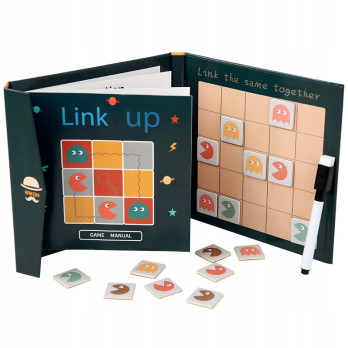 PUZZLE MAGNETYCZNE EDUKACYJNE GEOMETRIA LOGICZNA MONTESSORI PREZENT