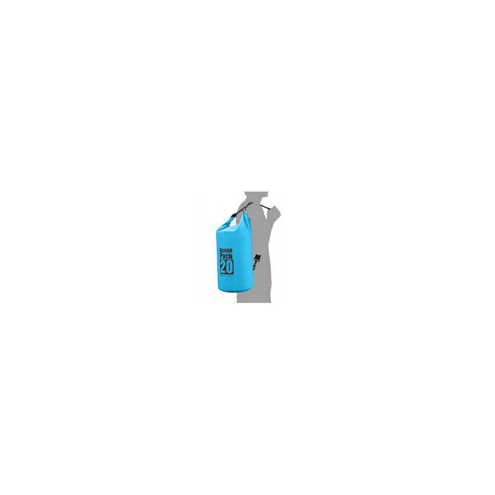 PLECAK WODOODPORNY OCEAN PACK DRY BAG TORBA 20L NIEBIESKA