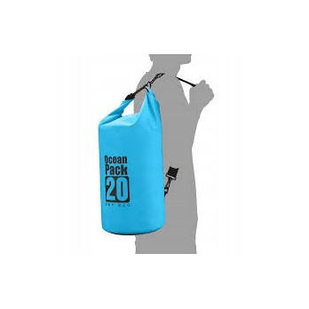 PLECAK WODOODPORNY OCEAN PACK DRY BAG TORBA 20L NIEBIESKA