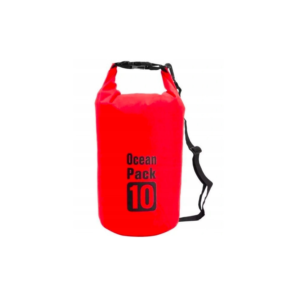 WOREK WODOODPORNY OCEAN PACK DRY BAG TORBA 10L CZERWONA