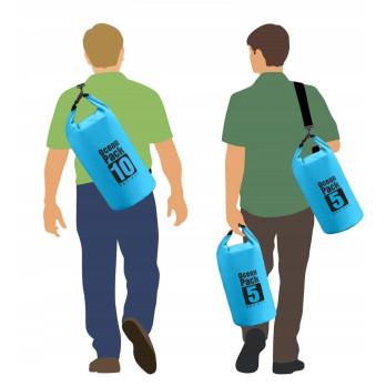 WOREK WODOODPORNY OCEAN PACK DRY BAG TORBA 10L CZERWONA