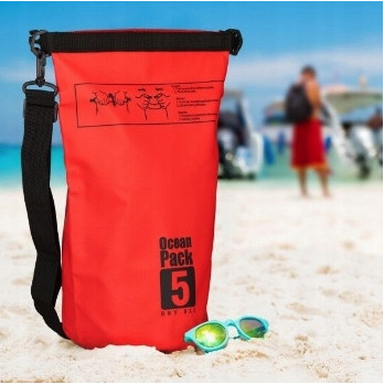 WOREK WODOODPORNY OCEAN PACK DRY BAG TORBA 10L CZERWONA