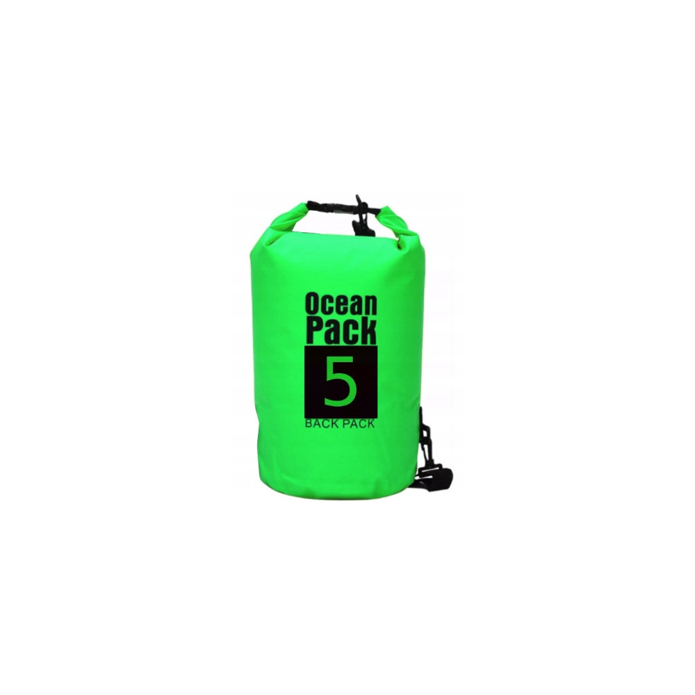 WOREK WODOODPORNY OCEAN PACK DRY BAG TORBA 5L ZIELONY