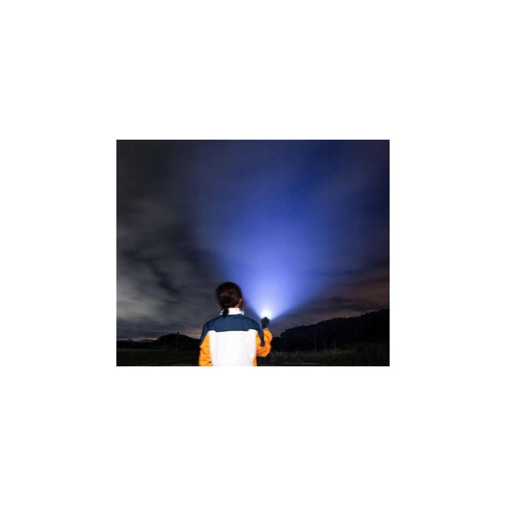 MOCNA LATARKA TAKTYCZNA LED XHP160 COB 10000 LUMENÓW SZPERACZ