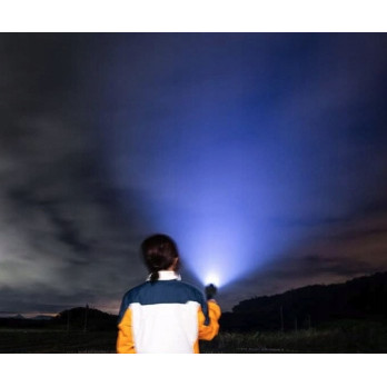 MOCNA LATARKA TAKTYCZNA LED XHP160 COB 10000 LUMENÓW SZPERACZ