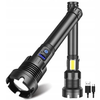 MOCNA LATARKA TAKTYCZNA LED XHP160 COB 10000 LUMENÓW SZPERACZ